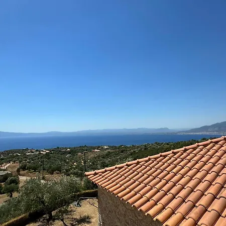 Kalamata Natural Stone Seaview Sanctuary Σπίτι διακοπών Megali Mantineia