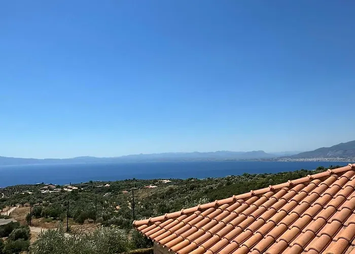 Kalamata Natural Stone Seaview Sanctuary Σπίτι διακοπών Megali Mantineia