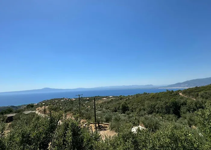 Kalamata Natural Stone Seaview Sanctuary Semesterbostad