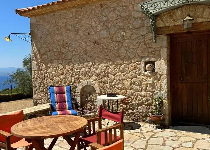 Kalamata Natural Stone Seaview Sanctuary Semesterbostad *