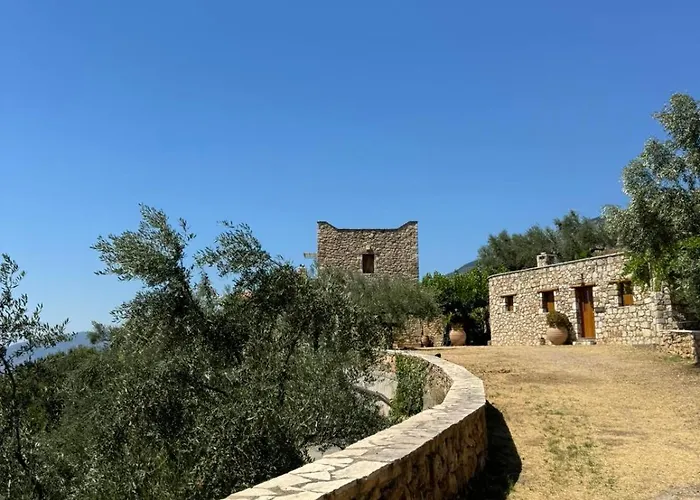Kalamata Natural Stone Seaview Sanctuary Semesterbostad *