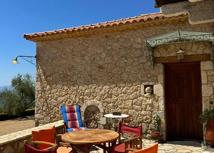 Kalamata Natural Stone Seaview Sanctuary Semesterbostad *